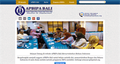 Desktop Screenshot of apbipabali.org